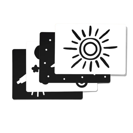 Complex Black and White Card Set